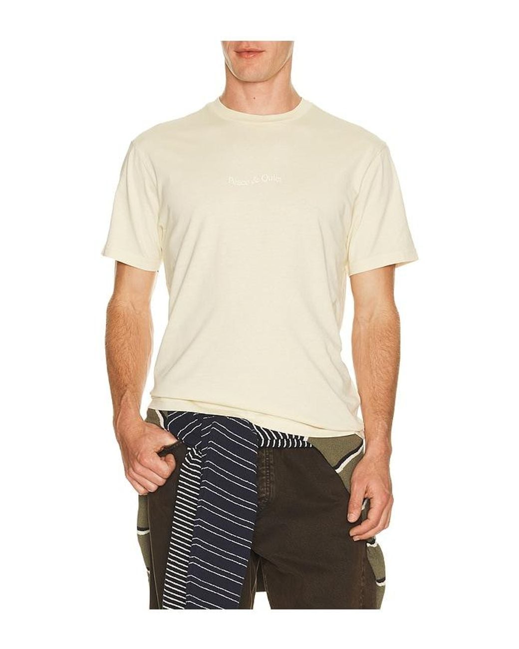 Museum of Peace & Quiet Black Wordmark T-Shirt for men