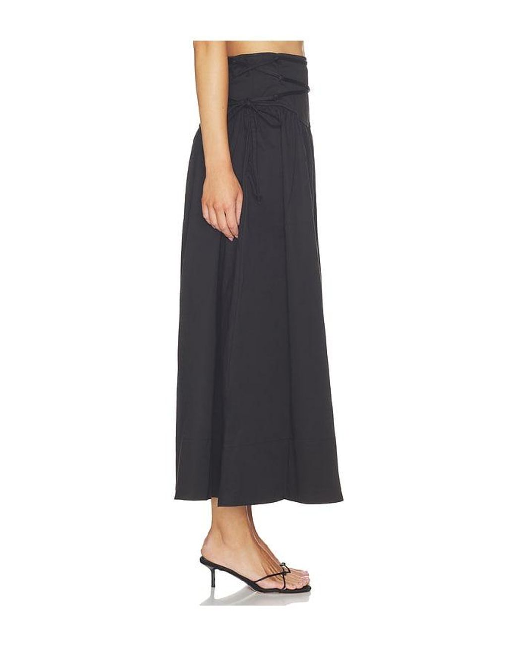 MAJORELLE Black Lyra Skirt