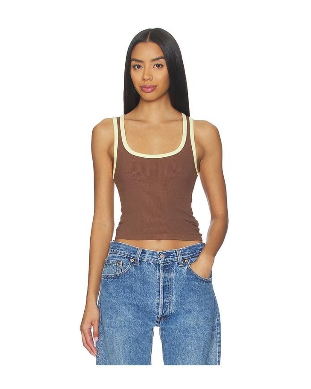 Runaway the Label Blue Angelo Tank