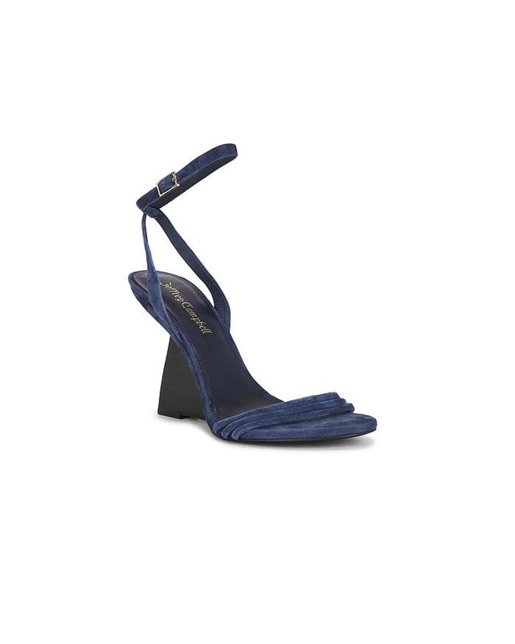 Jeffrey Campbell Blue Terabyte Wedge Sandal