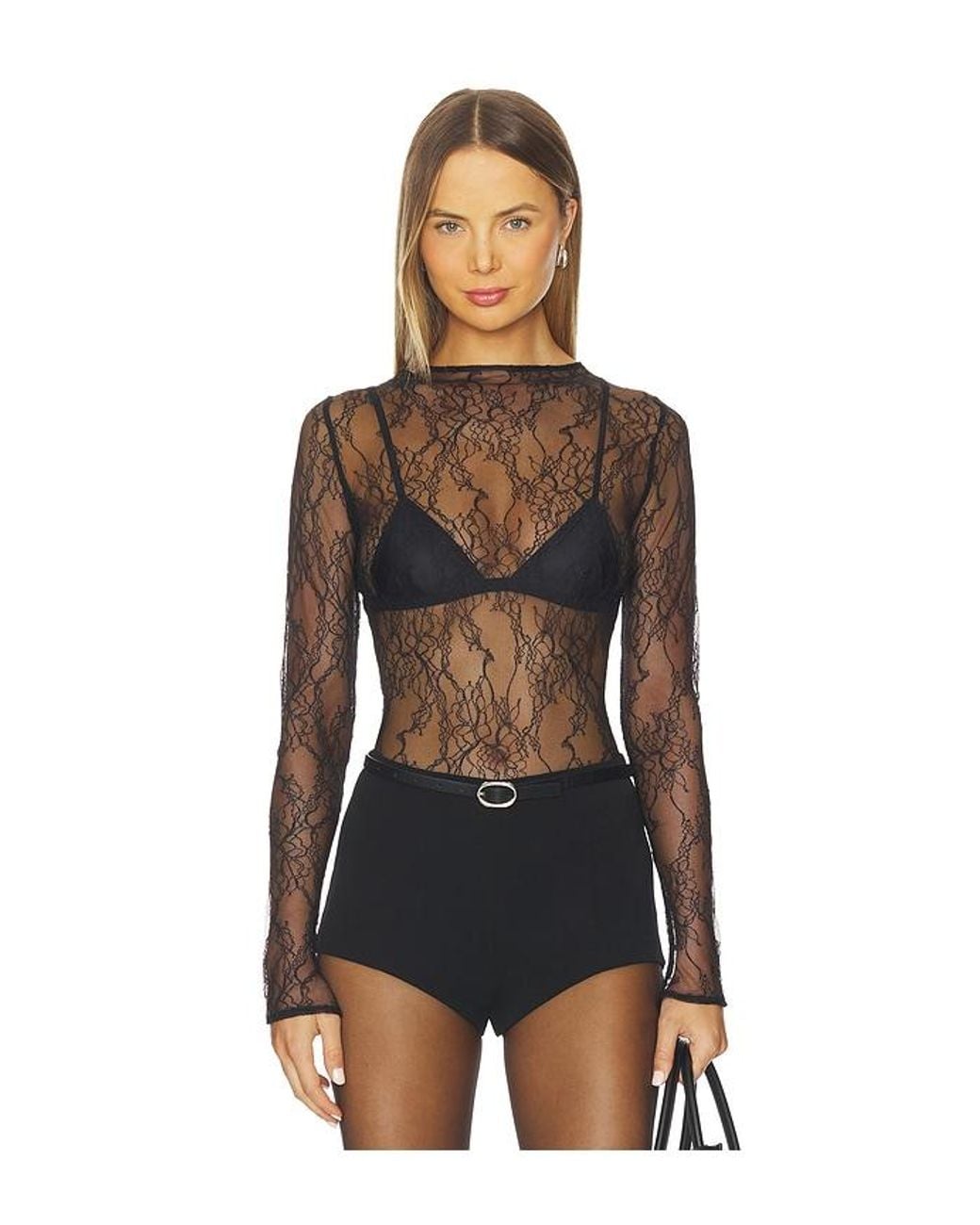 Undress Body Electric Bodysuit Black