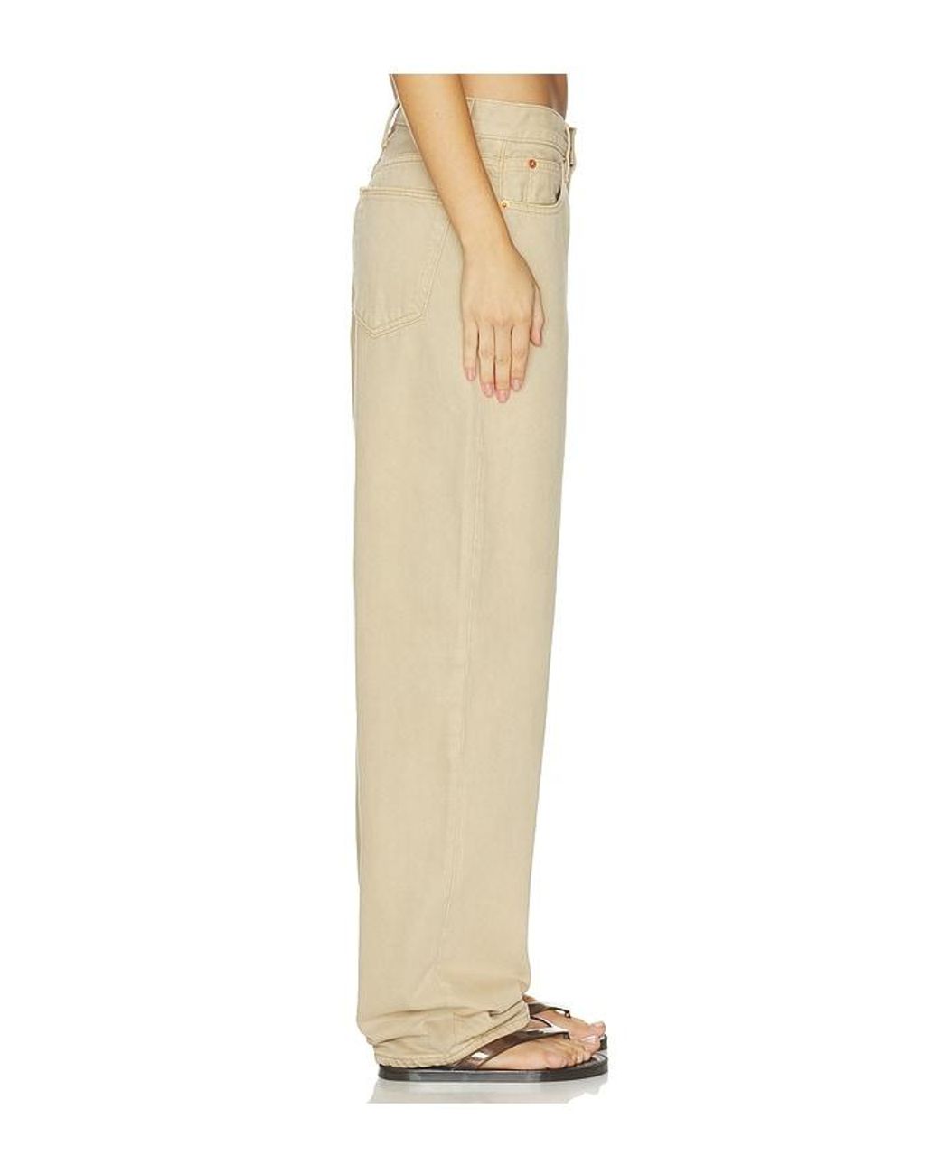 SLVRLAKE Denim Natural Ella Barrel Jeans