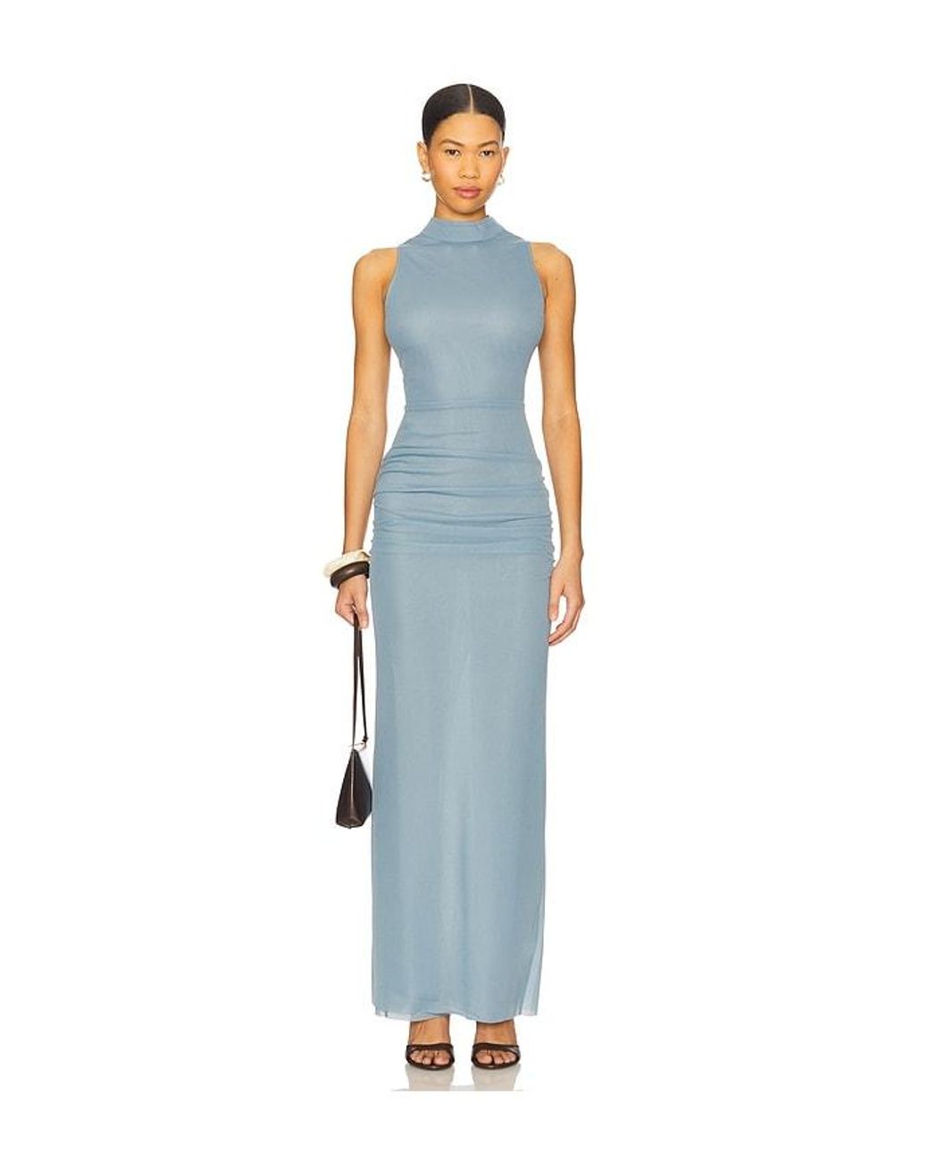 Sir Blue Ruby Open Back Gown