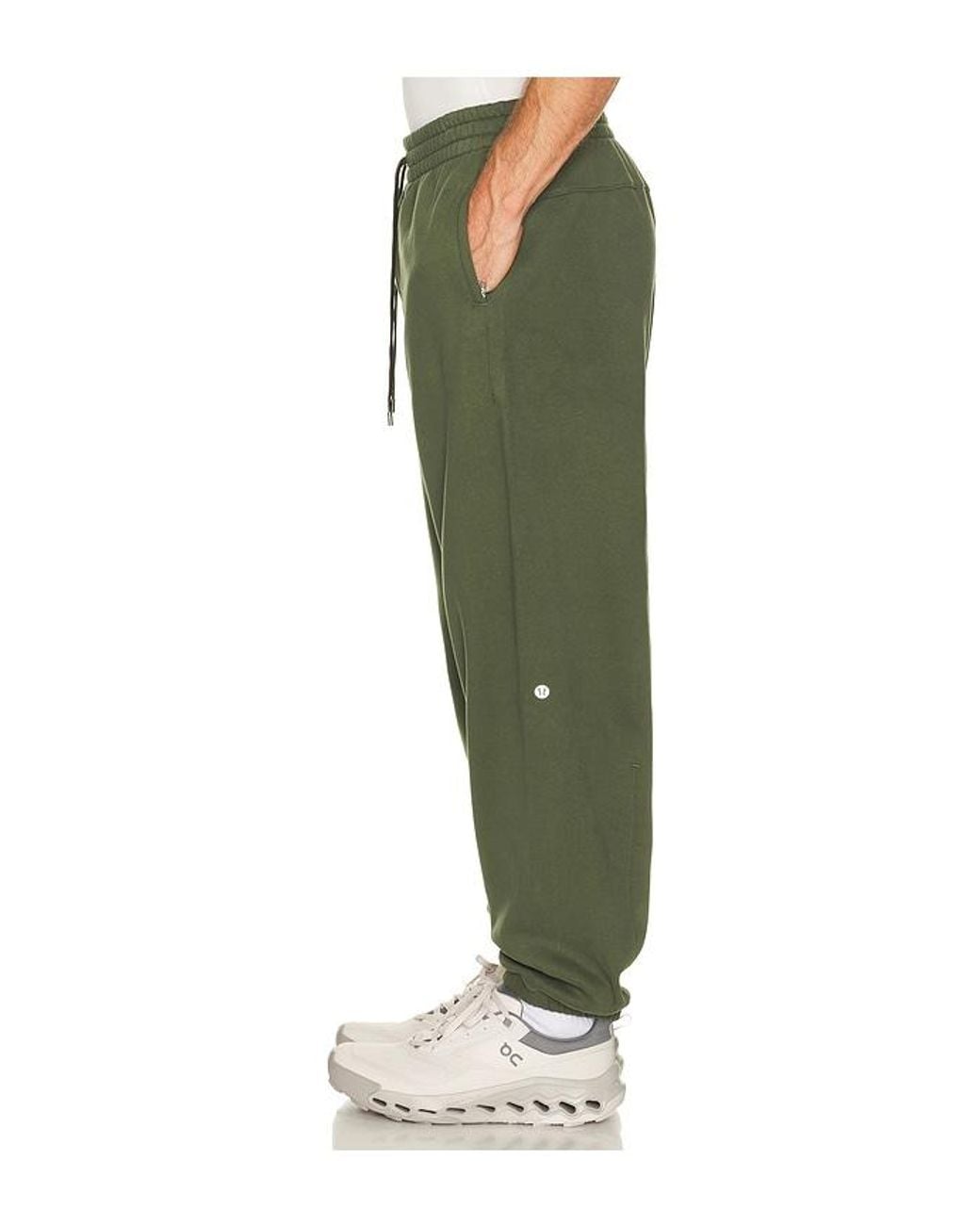 lululemon athletica Green Steady State Fleece Jogger Compact for men