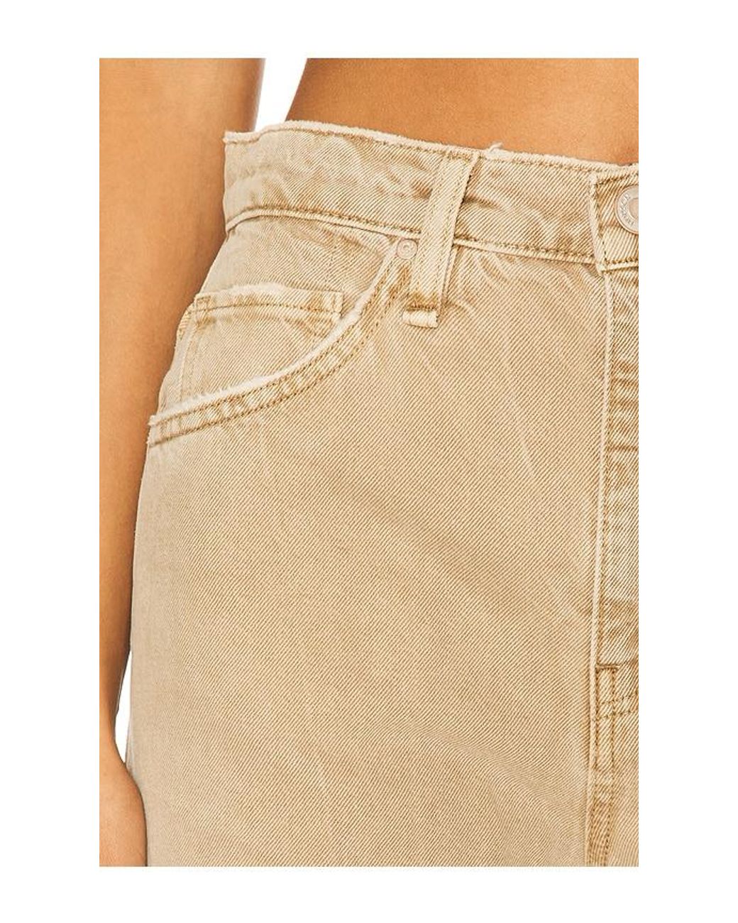 Hudson Natural Bailey Relaxed Barrel Jeans
