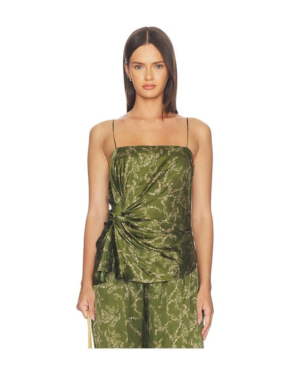 Amanda Uprichard Green Maci Top
