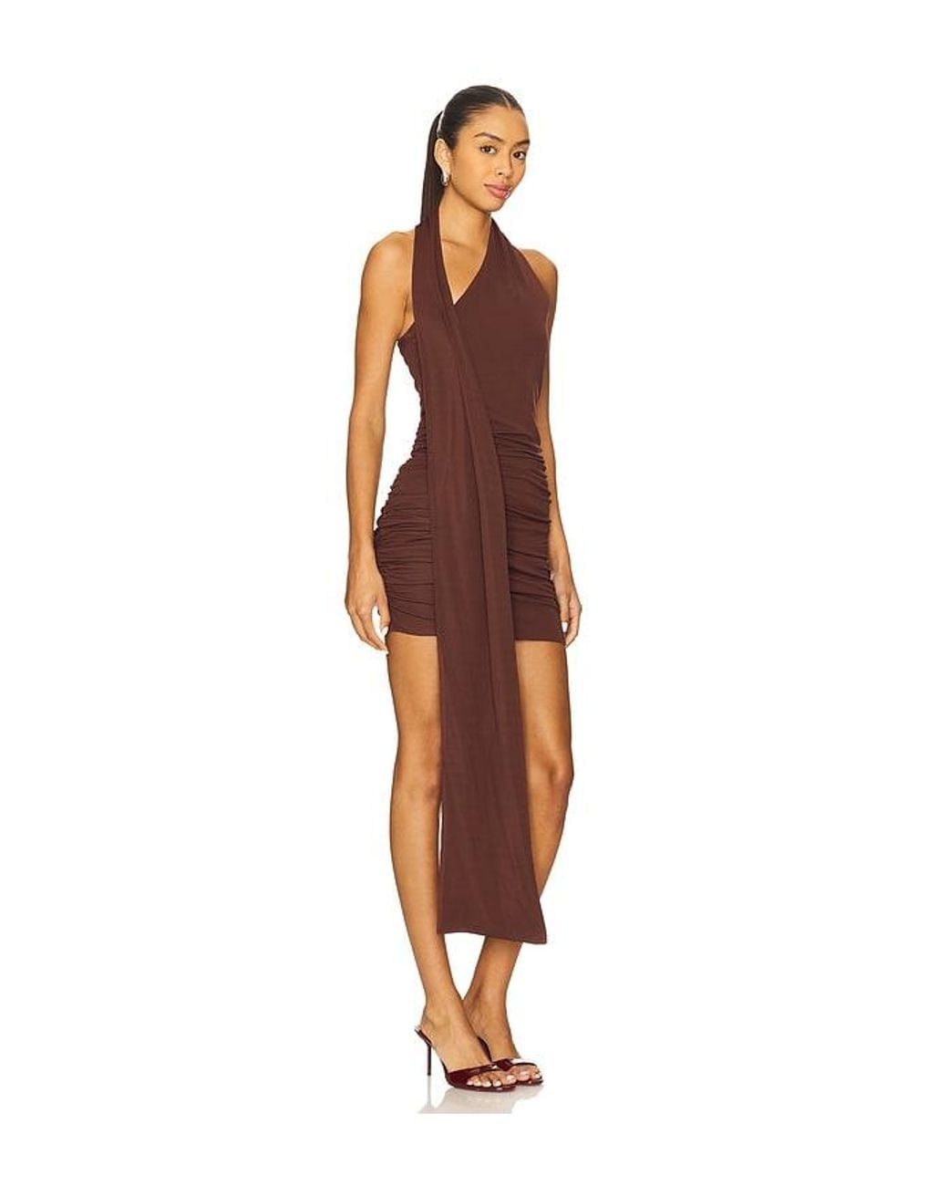 Nbd Brown The Lisha Mini Dress