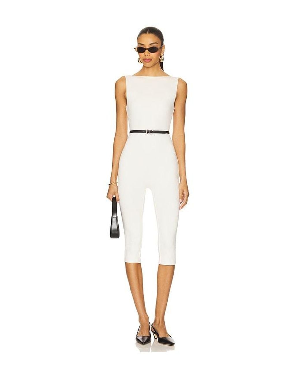 AFRM White Tahlia Jumpsuit