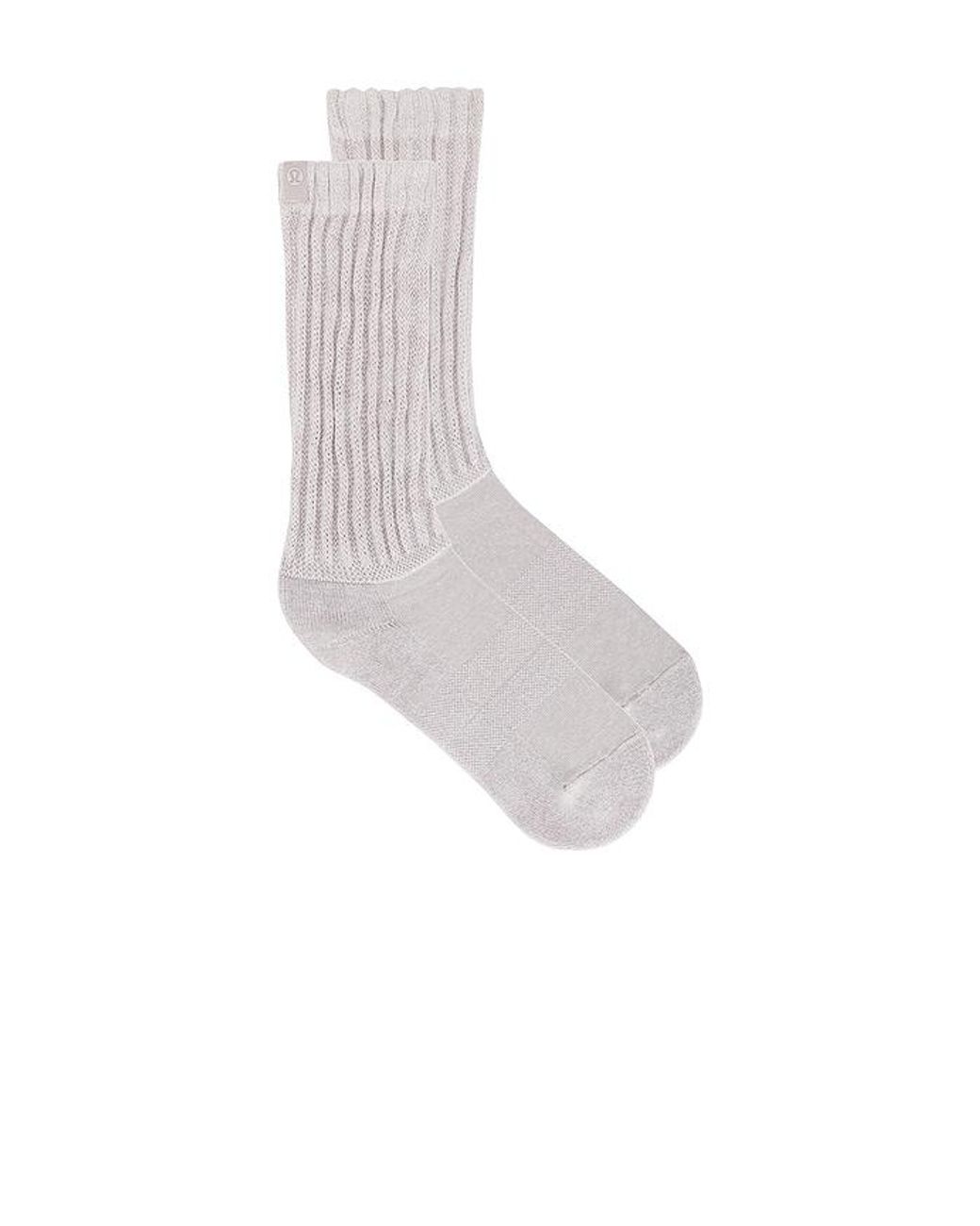 lululemon athletica White Slouch Socks