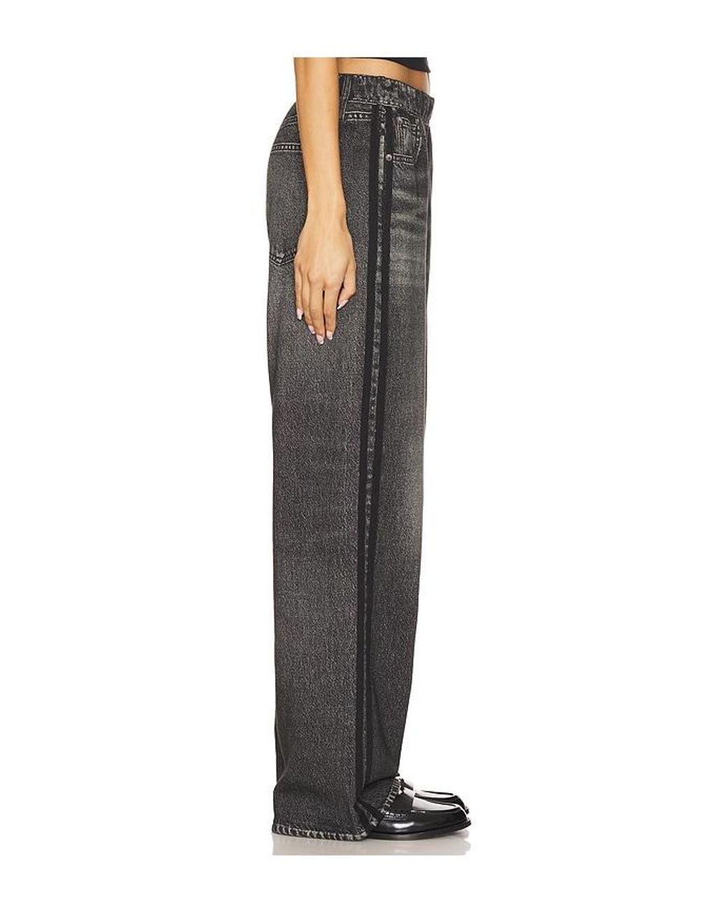 Rag & Bone Black Weite Jogginghose