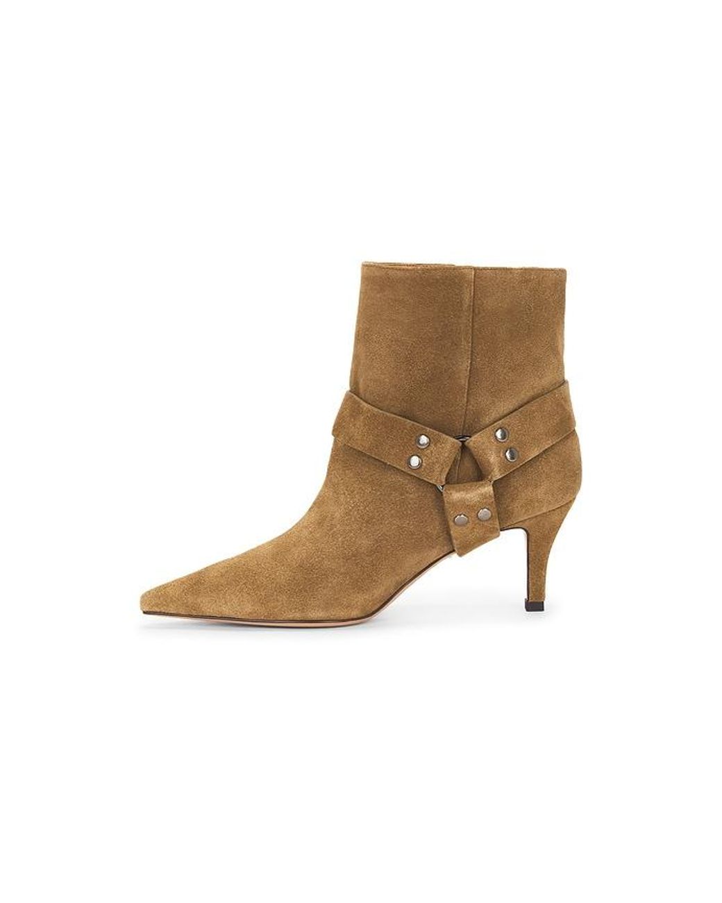 Lola Cruz Brown Ankle Bootie