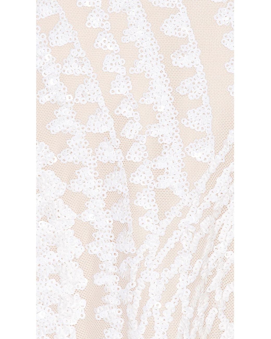tiff mini dress in white