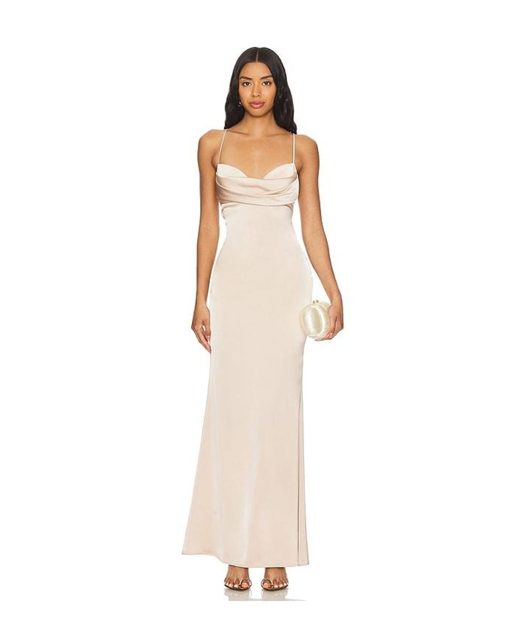 Katie May White Tara Gown