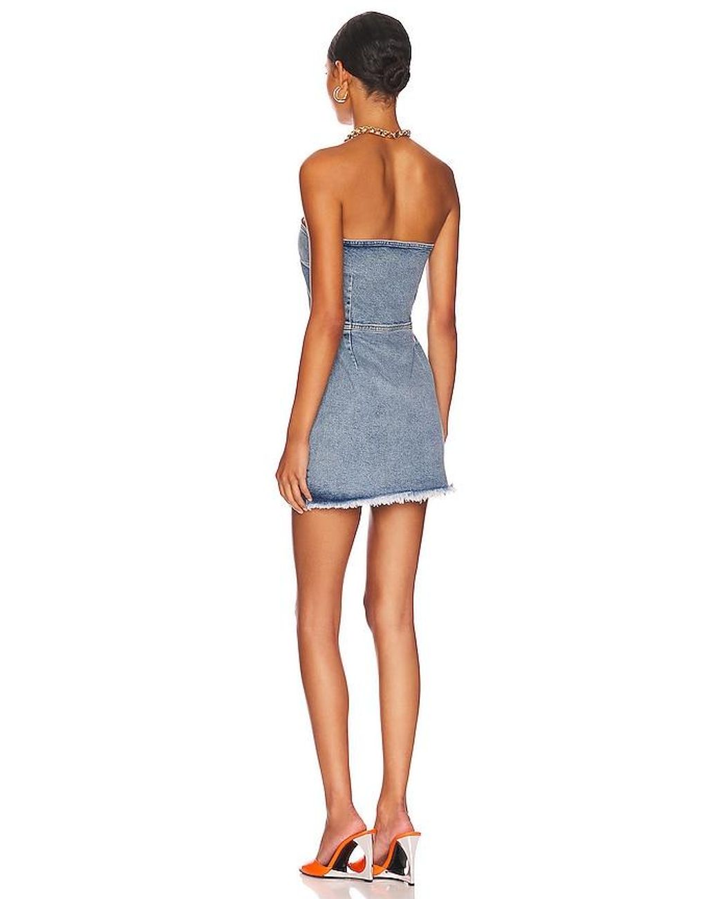 SER.O.YA Blue Leighton Dress