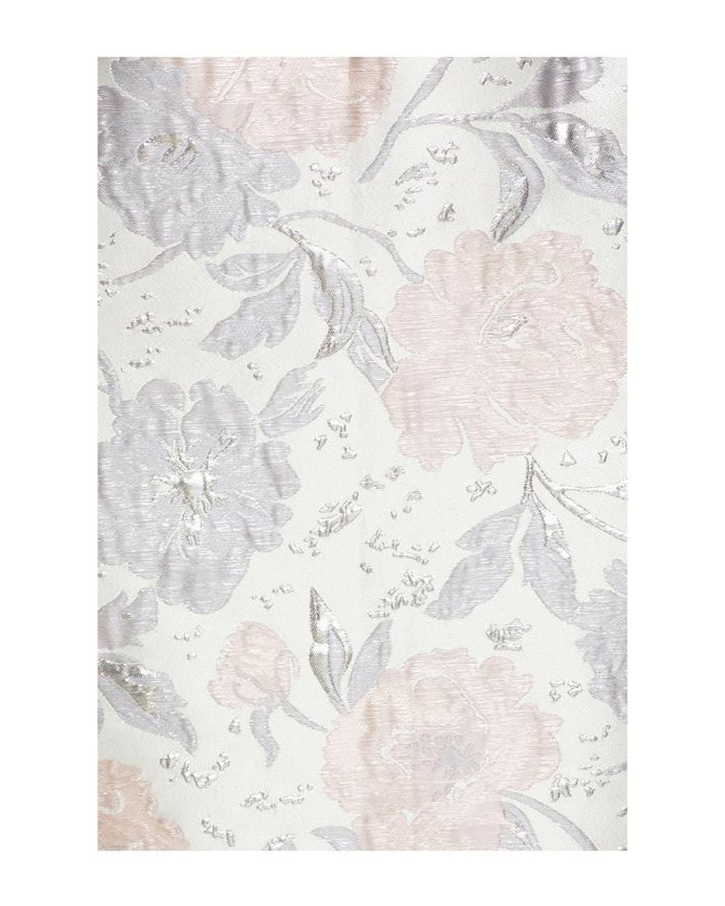 SAU LEE White Jackson Brocade Gown
