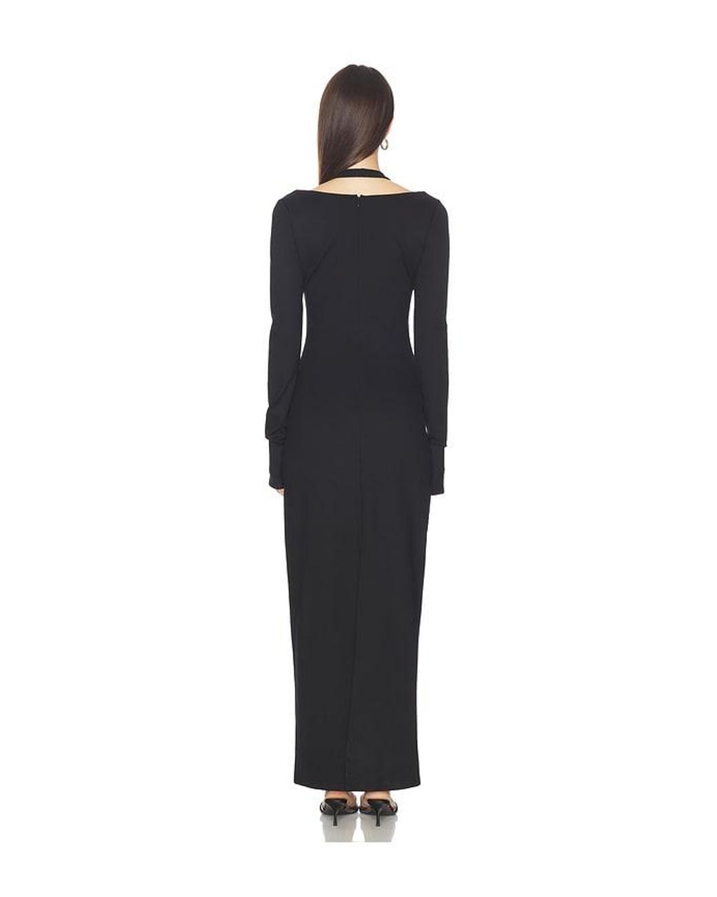Lovers + Friends Black Ainsley Maxi Dress