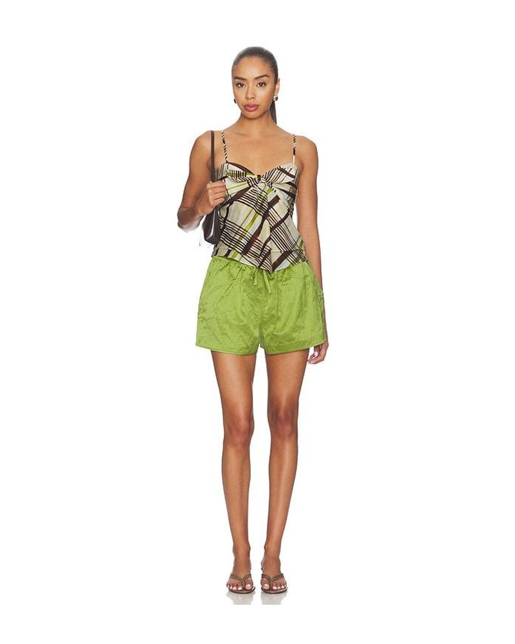 A.L.C. Green Hailey Top