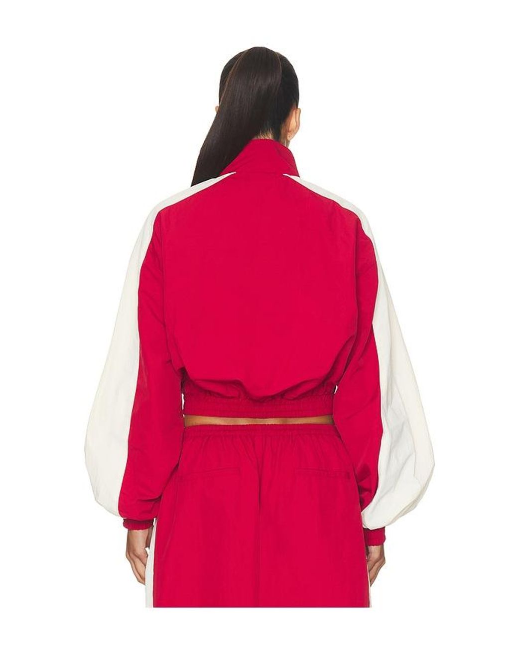 Ronny Kobo Red Brenton Cropped Jacket