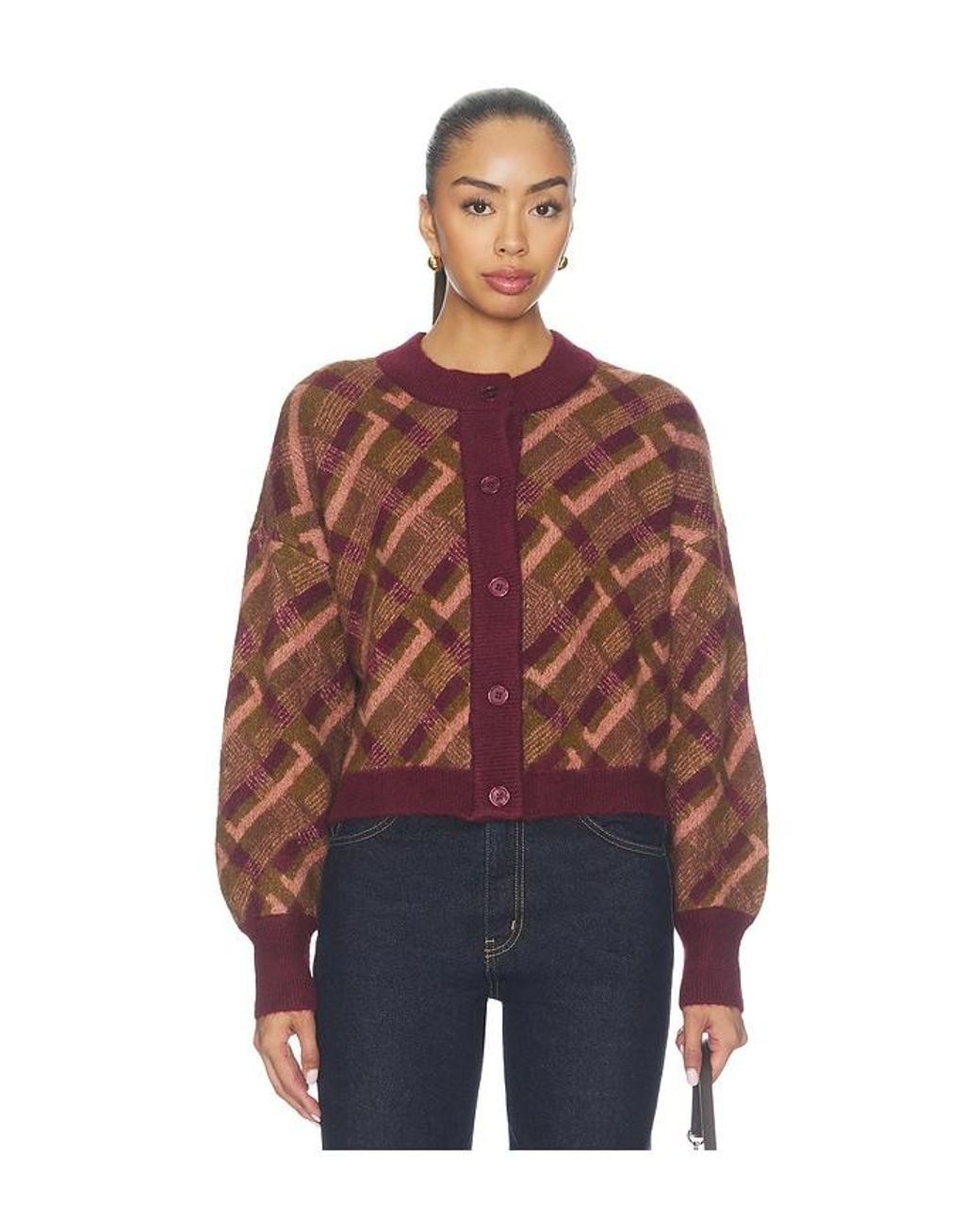 Show Me Your Mumu Red Holland Cardigan