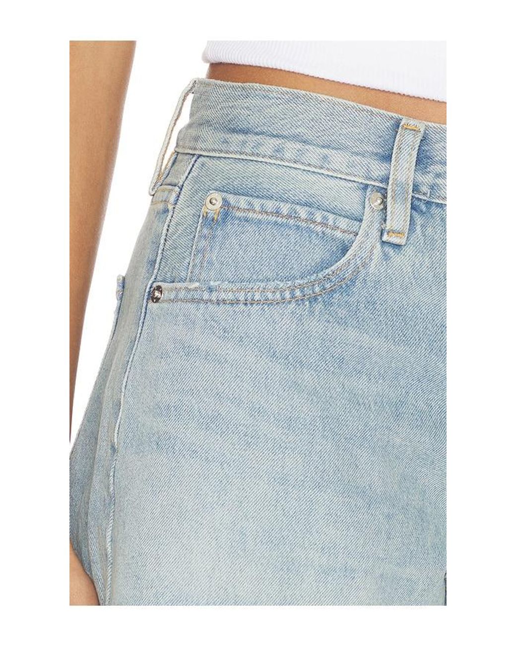 FRAME Blue The Hang Short
