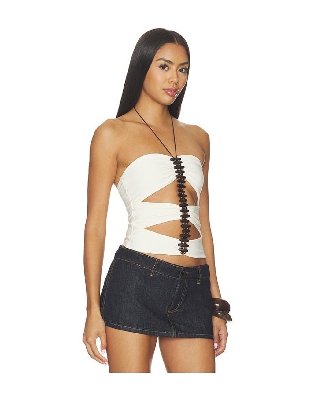 I.AM.GIA Blue Fennick Top