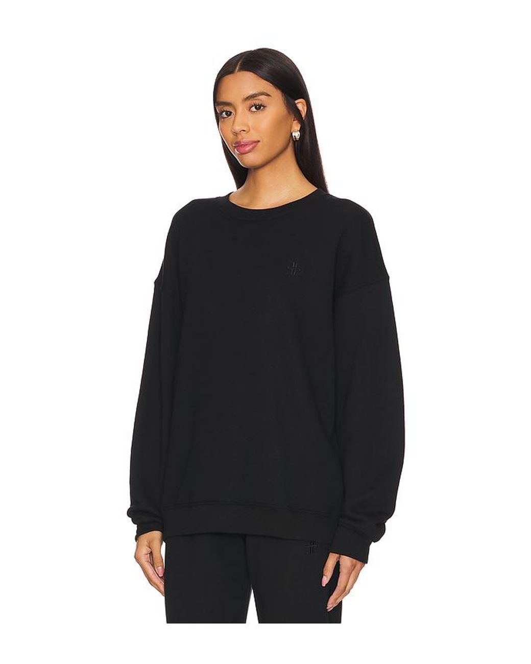 Sudadera En Talla En ÉTERNE de color Black