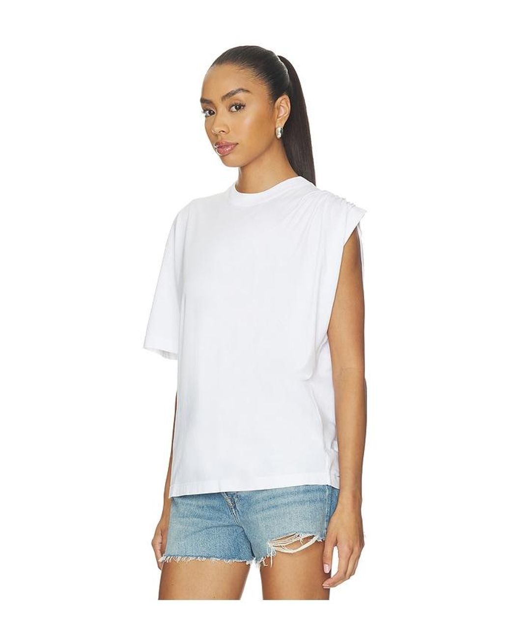 Agolde Blue Roma T-Shirt