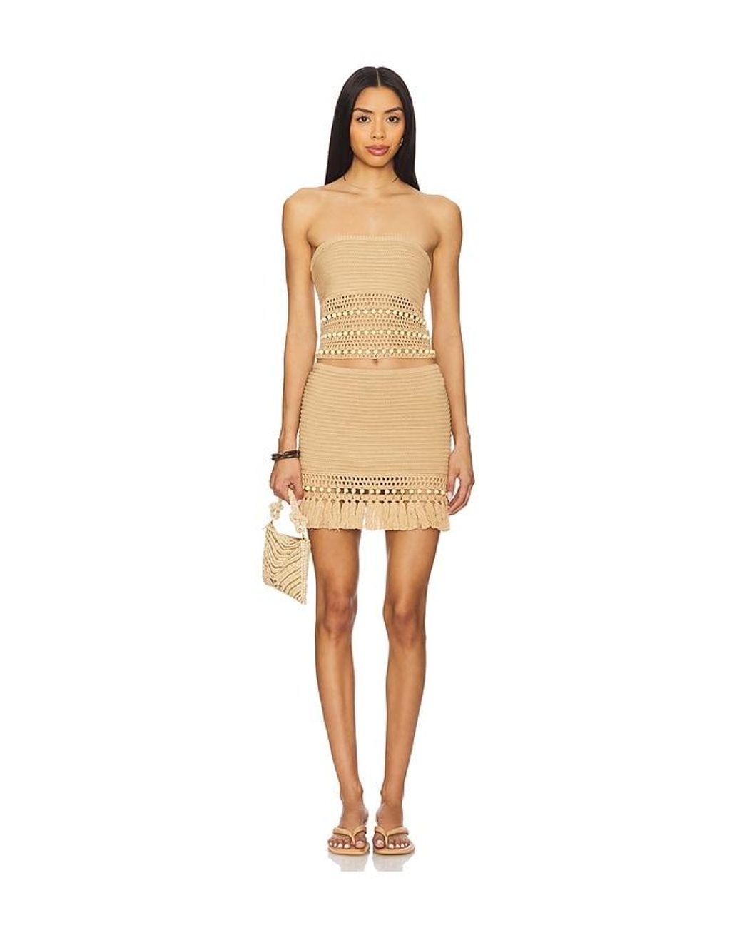 Tularosa Natural Larrin Strapless Top