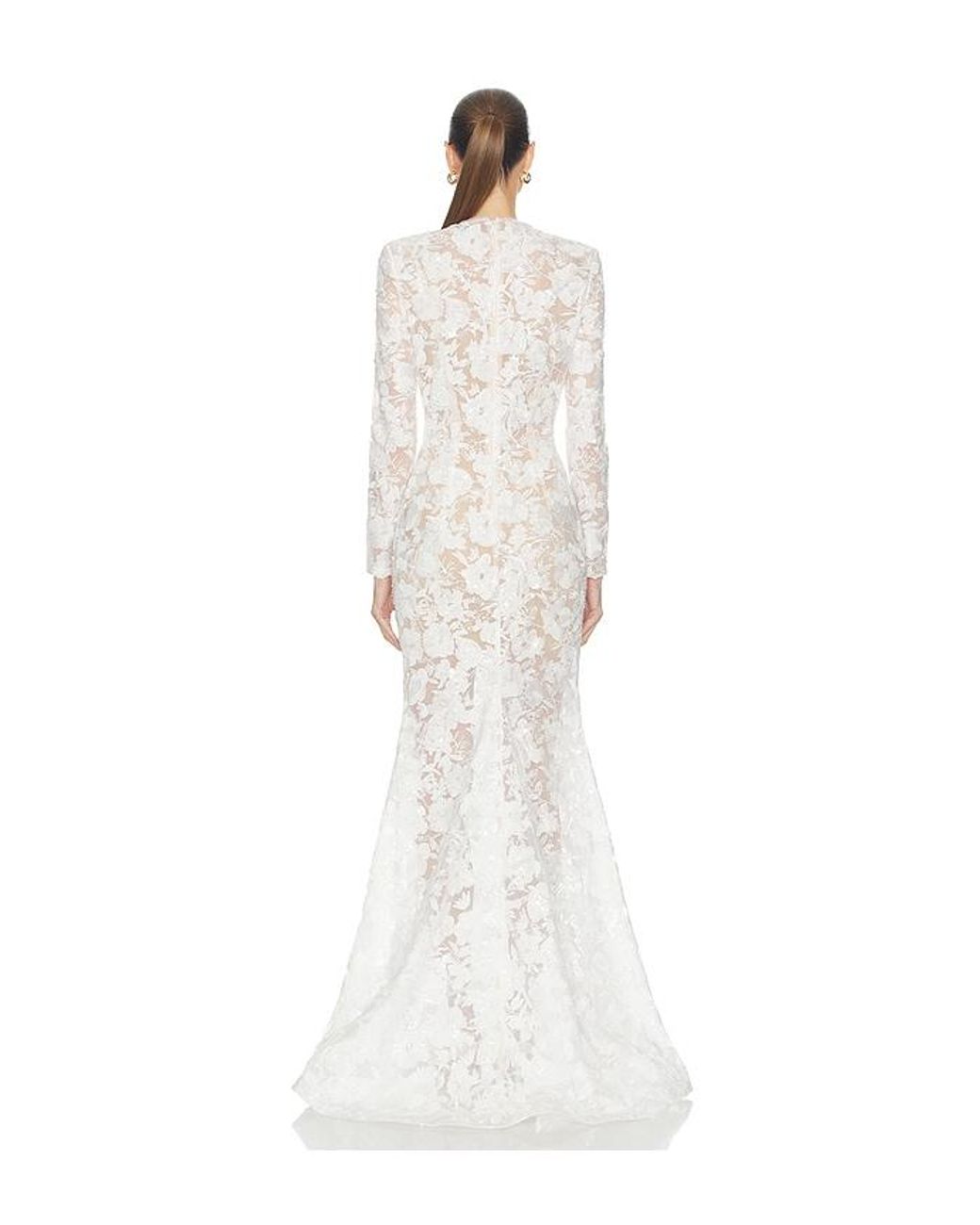 Nadine Merabi White Sasha Dress