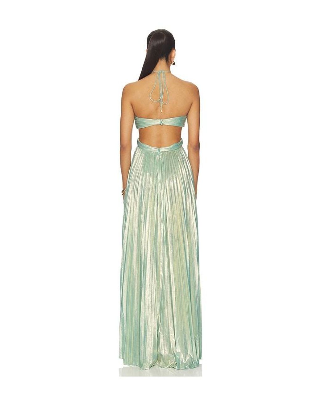 retroféte Green Keira Dress