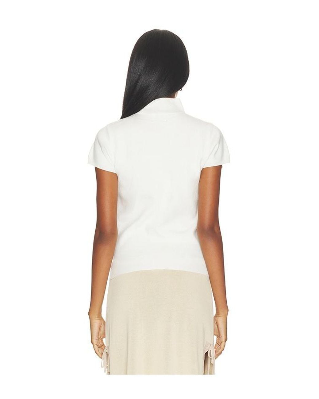 With Jean Natural Luci Top