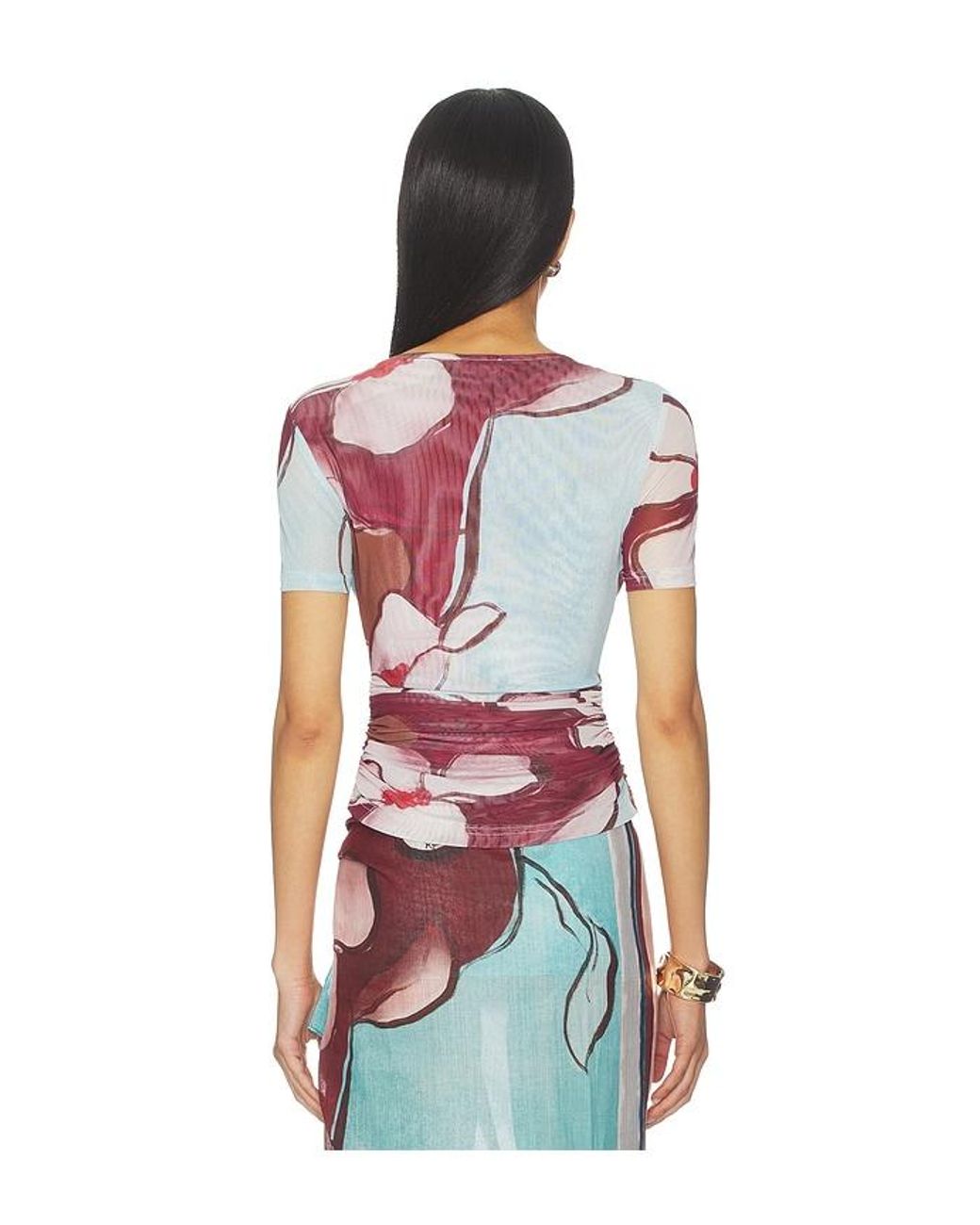 ROAME. Red Marley Tee