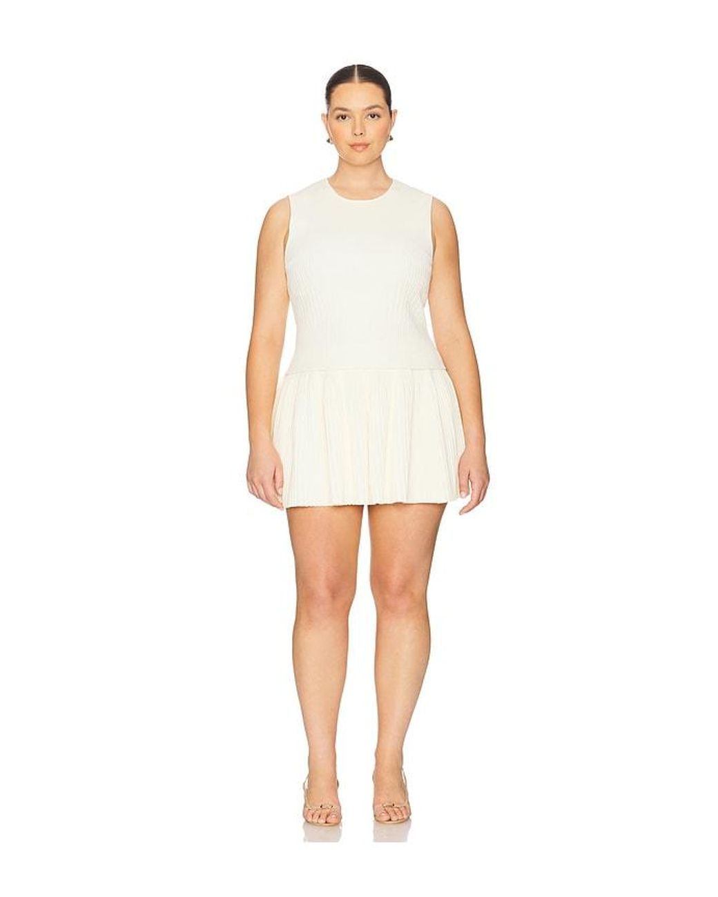 L'academie White 'Academie Dania Knit Top
