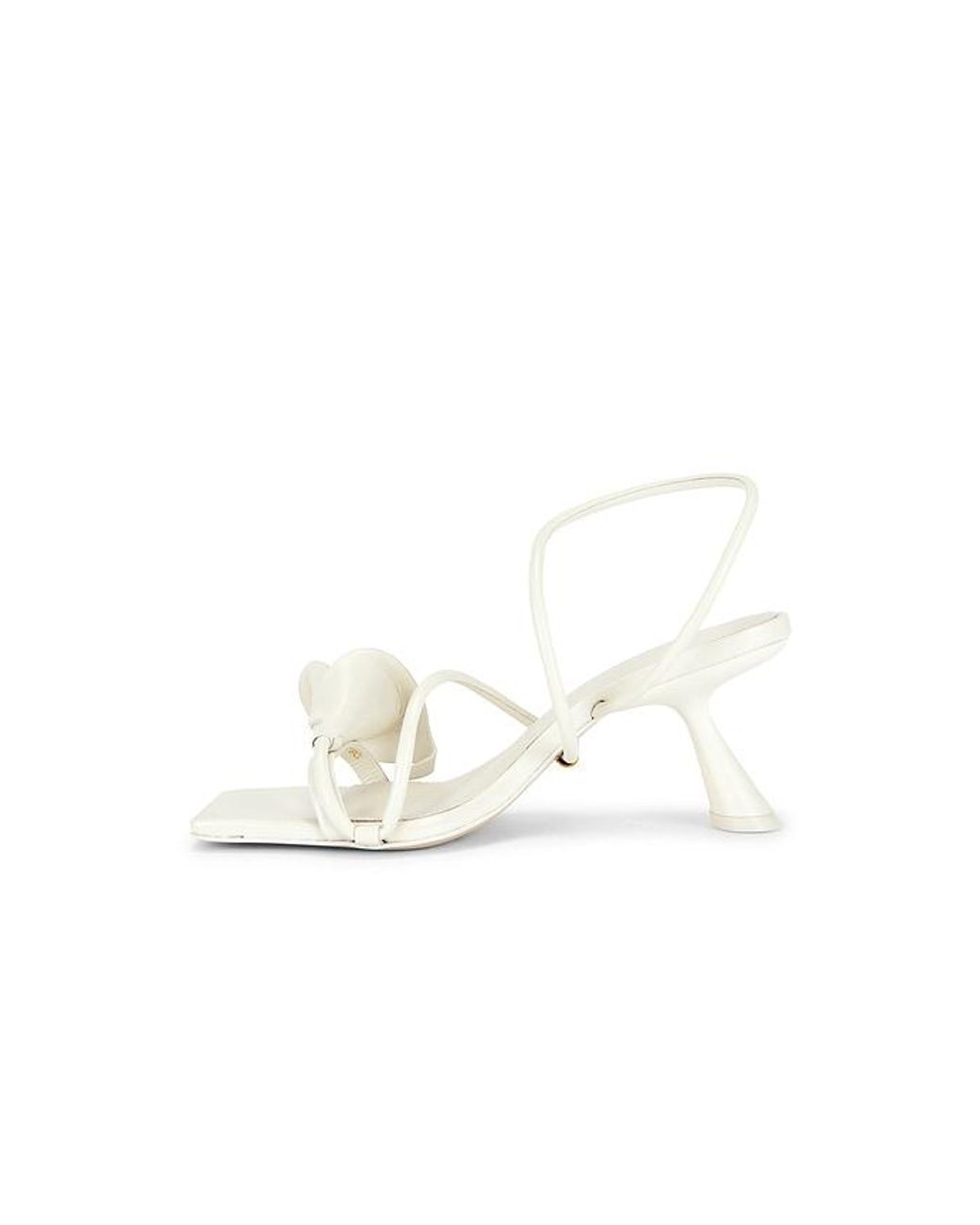 Cult Gaia White Ria Sandal