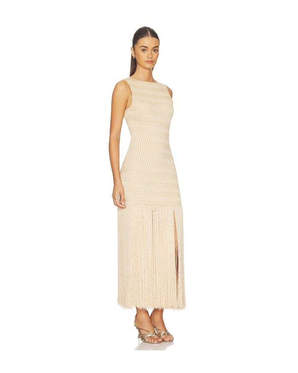 Devon Windsor Natural Leiza Dress