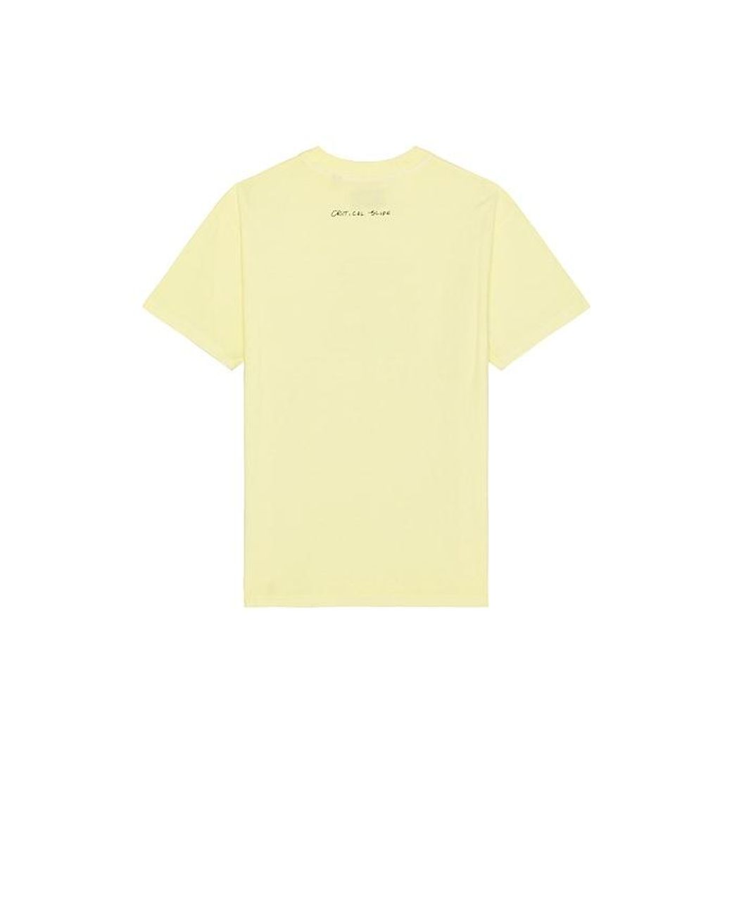 Critical Slide Shirt in Yellow für Herren