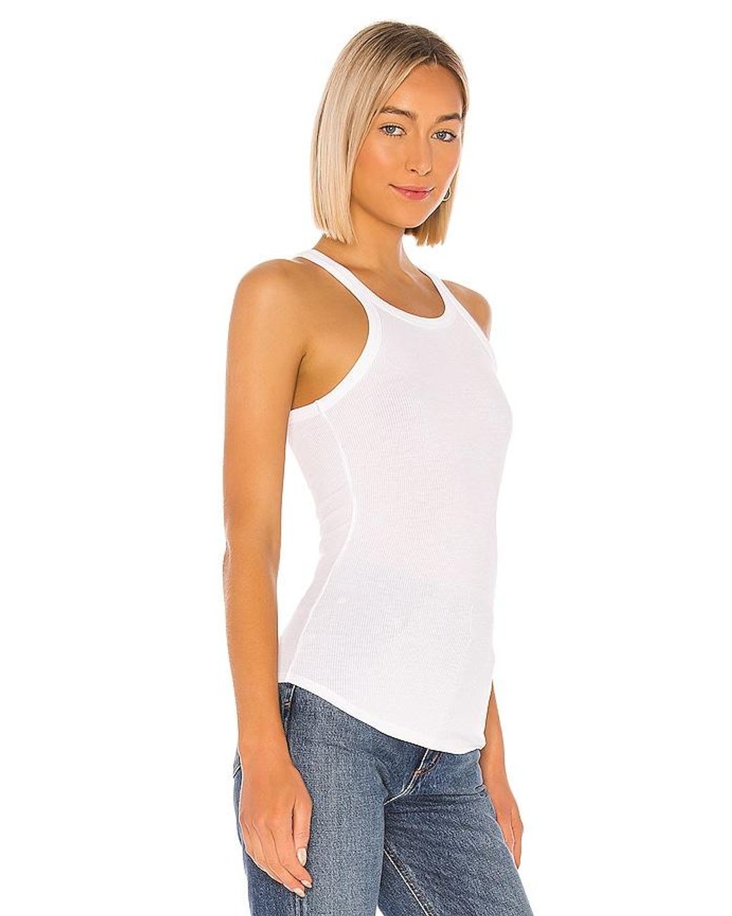 Top Sin Mangas En Color Blanco Talla (También En M, S, Xl, Xs) LNA de color White