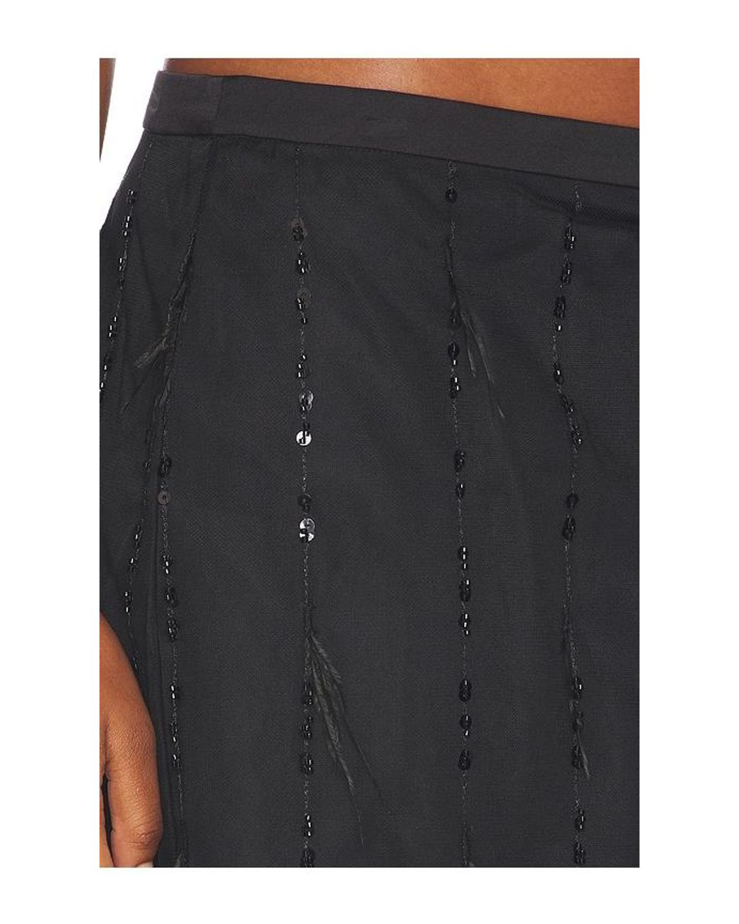 Rag & Bone Black Geena Skirt