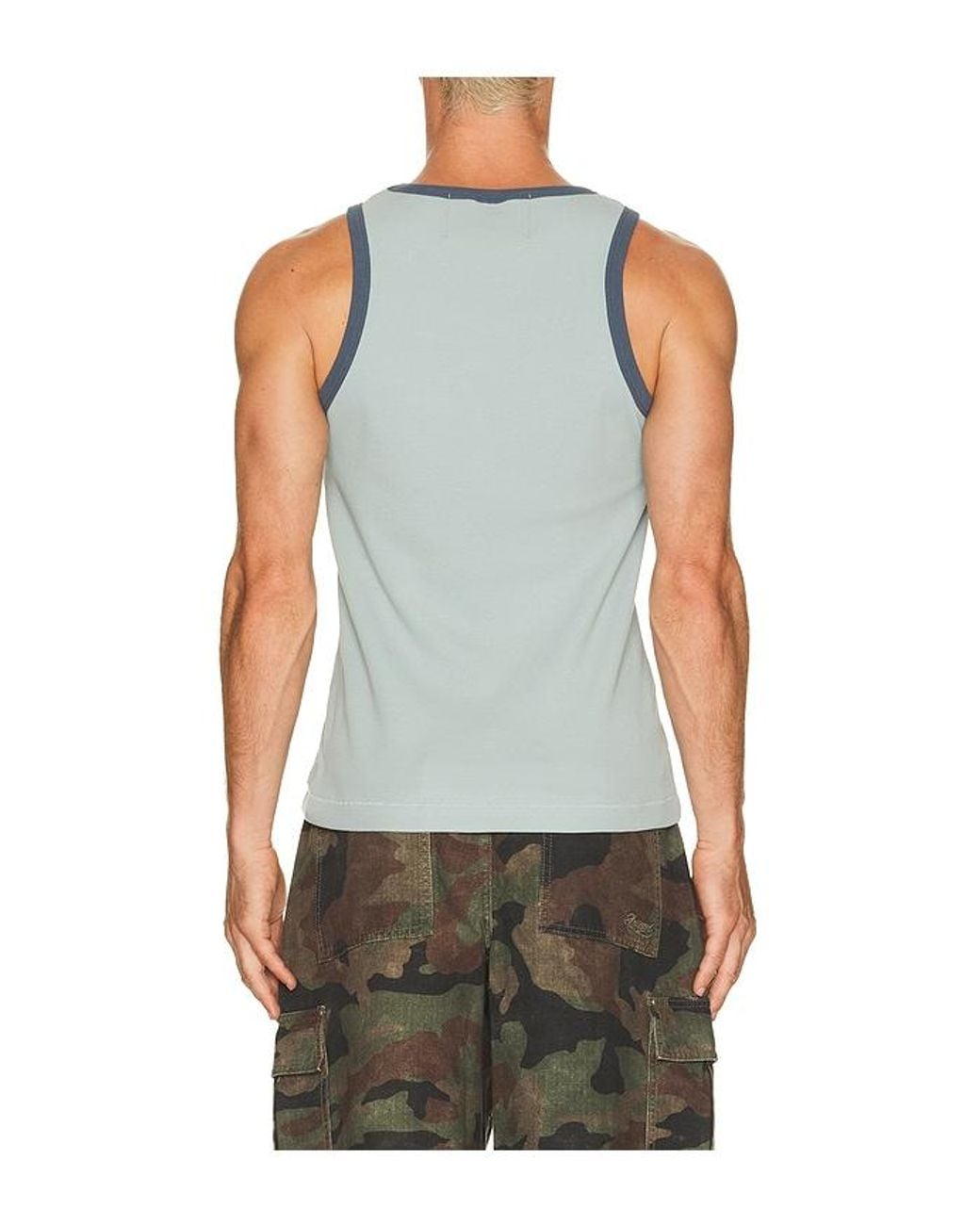 JUNGLES Blue Read More Books Tank Top for men