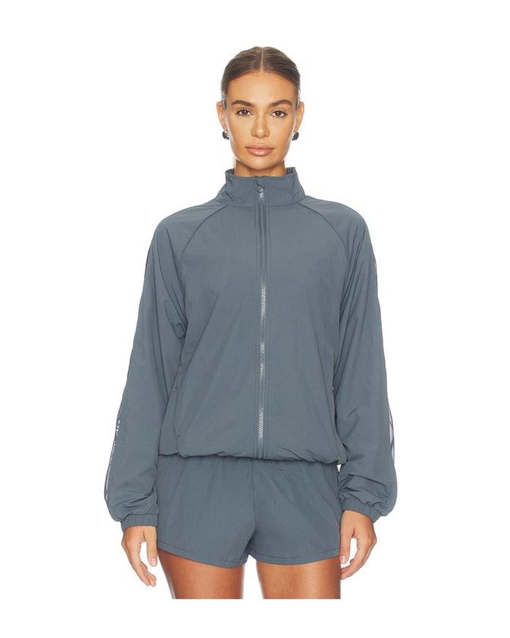 WellBeing + BeingWell Blue Ely Jacket