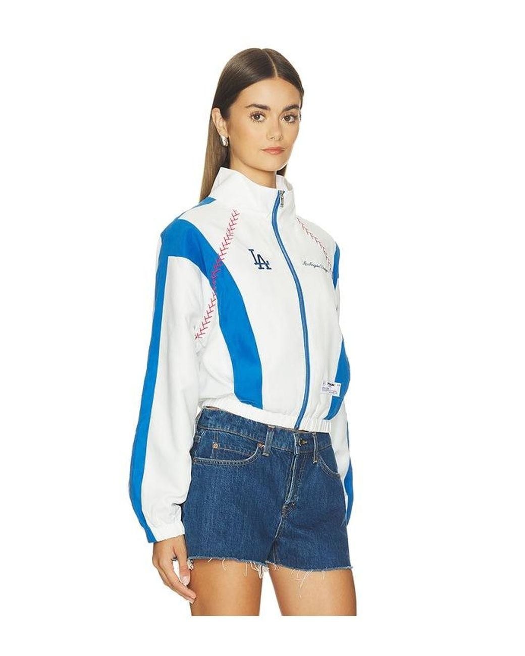 OFF SEASON Blue Lightweight Track Jacket