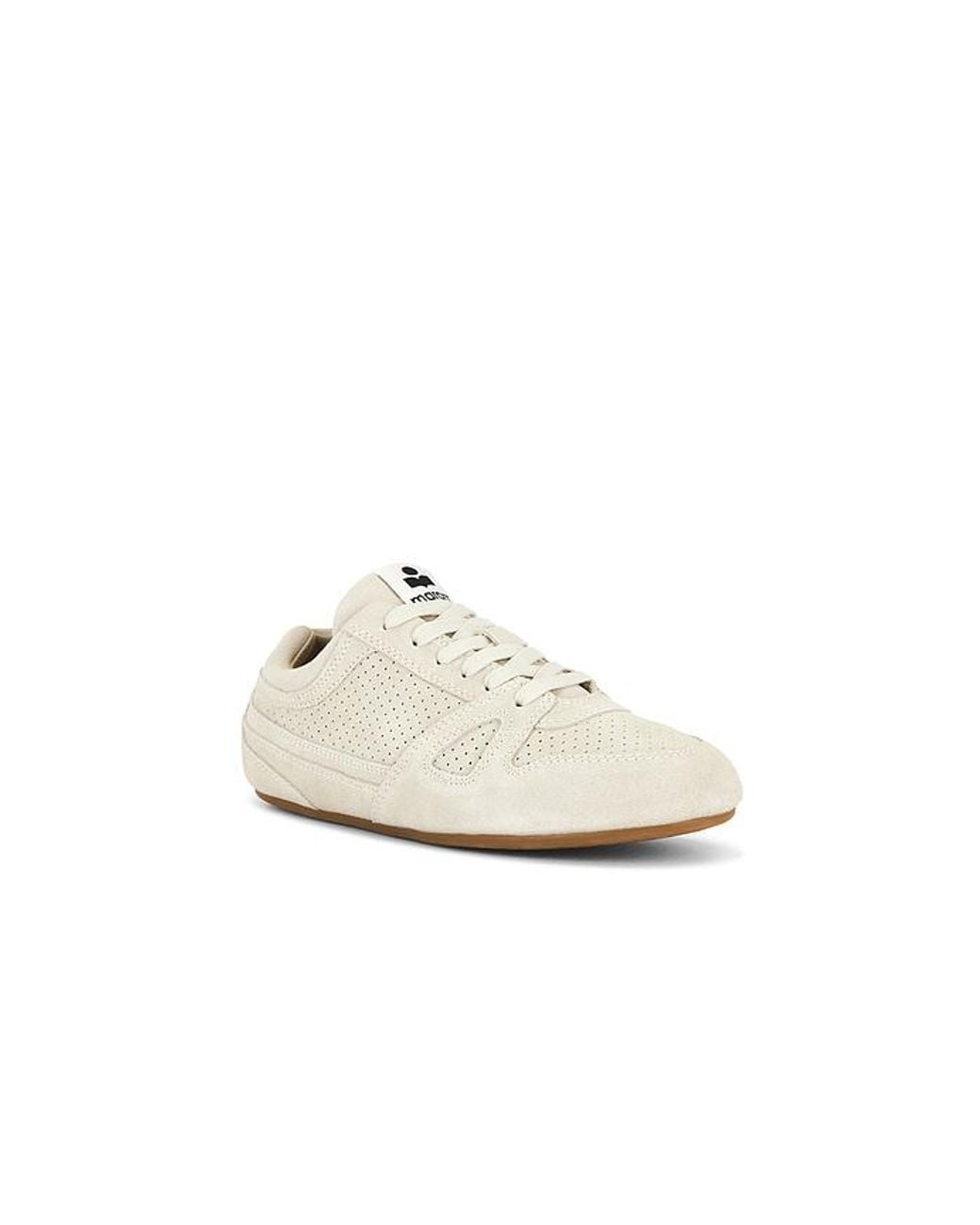 Isabel Marant White Senny Low Sneaker