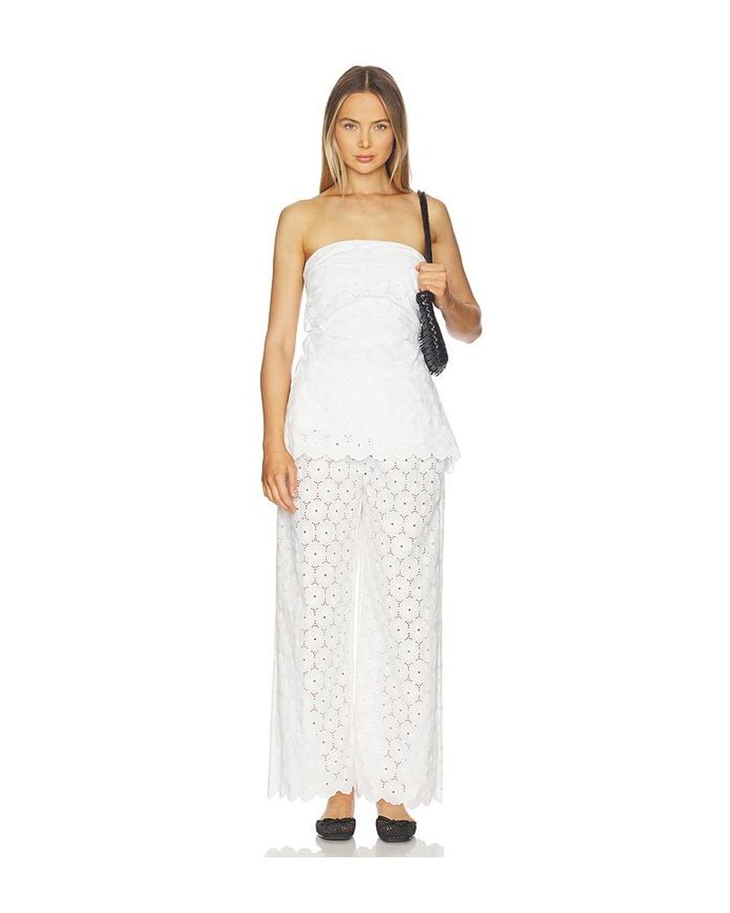 Faithfull The Brand White Pamina Top