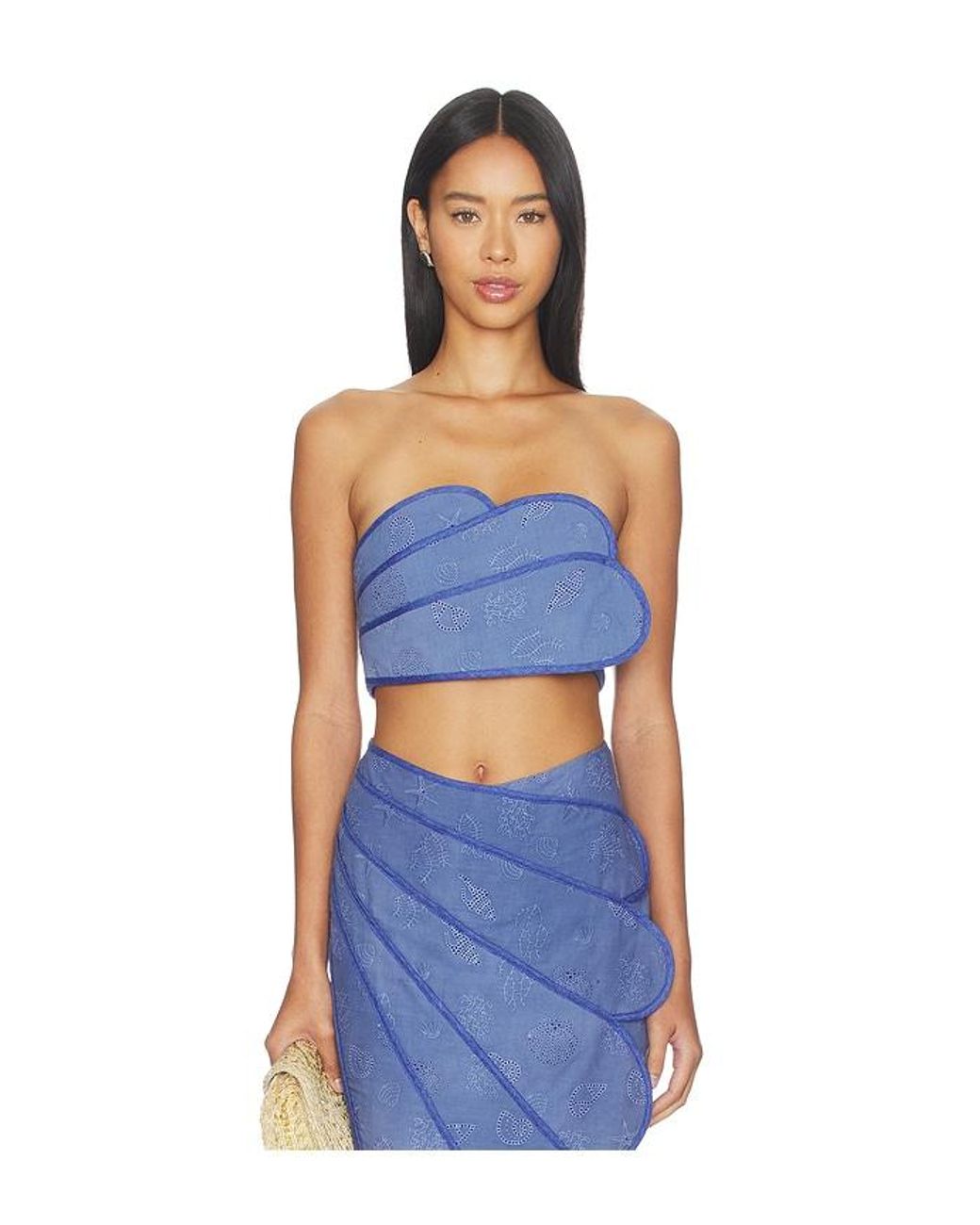 AZULU Blue Sango Top