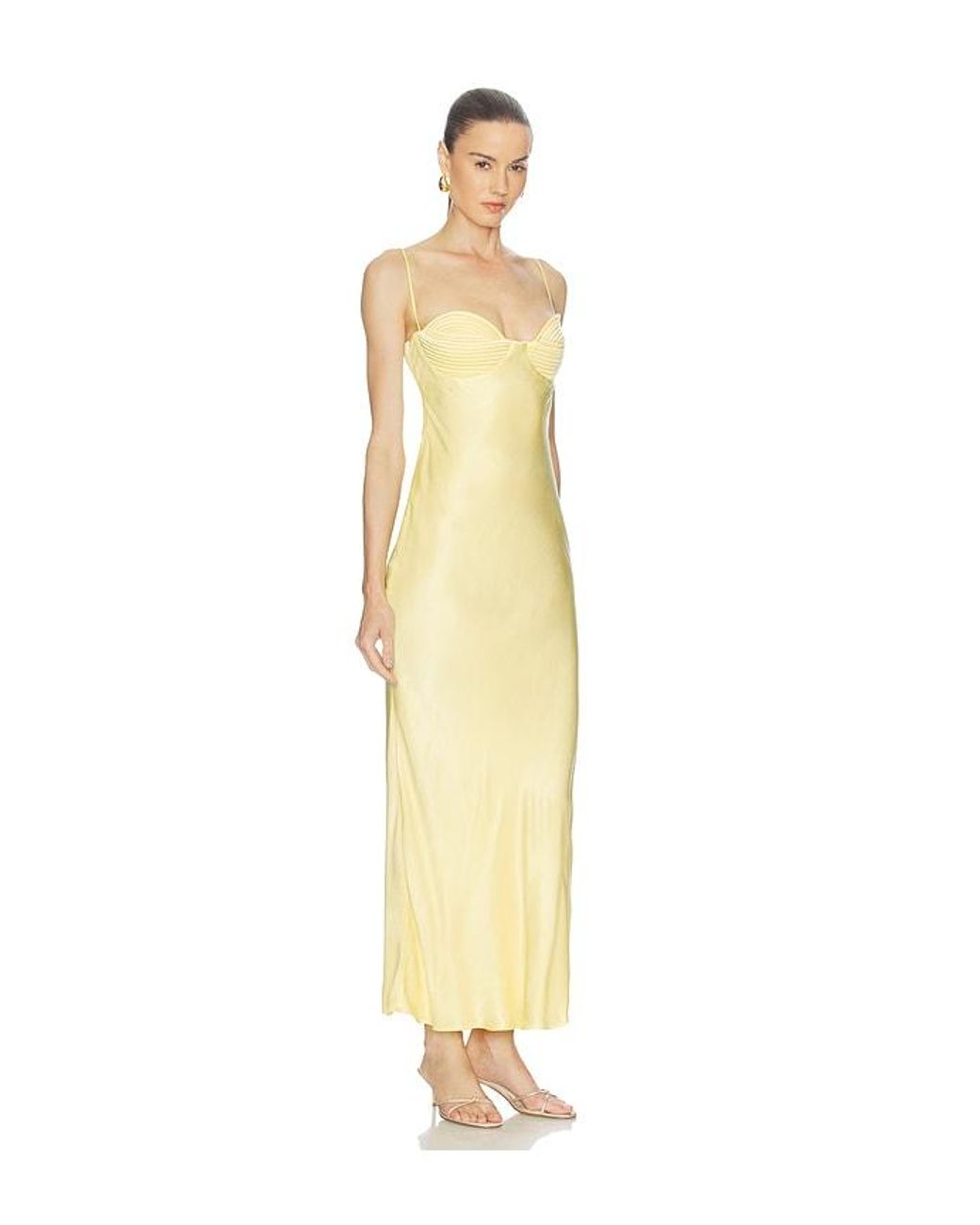 Bardot Metallic Kleid Devin