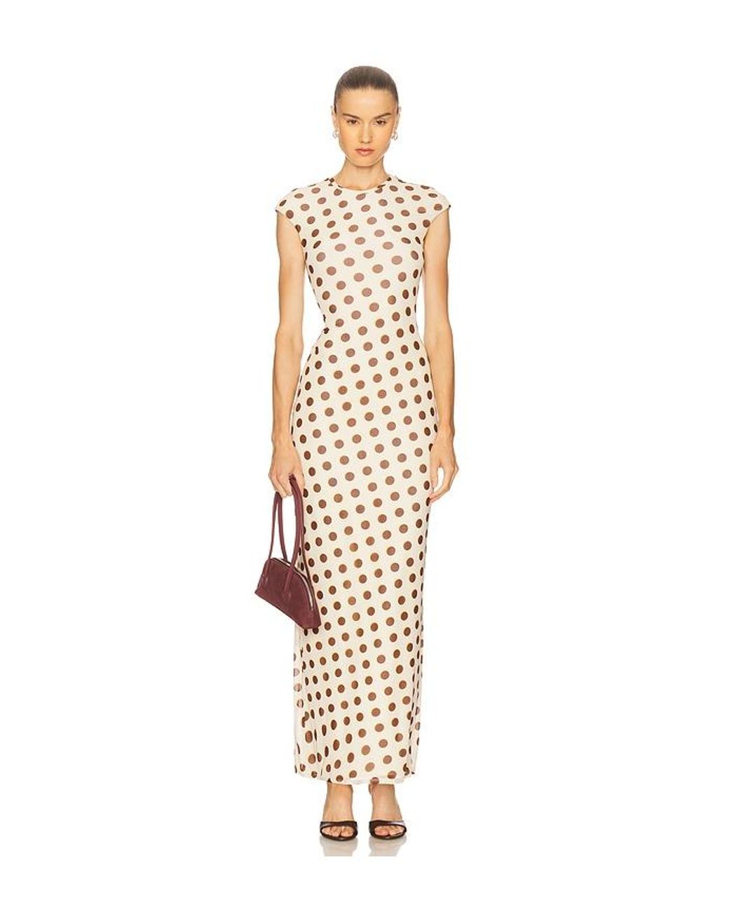 AFRM White Cody Dress