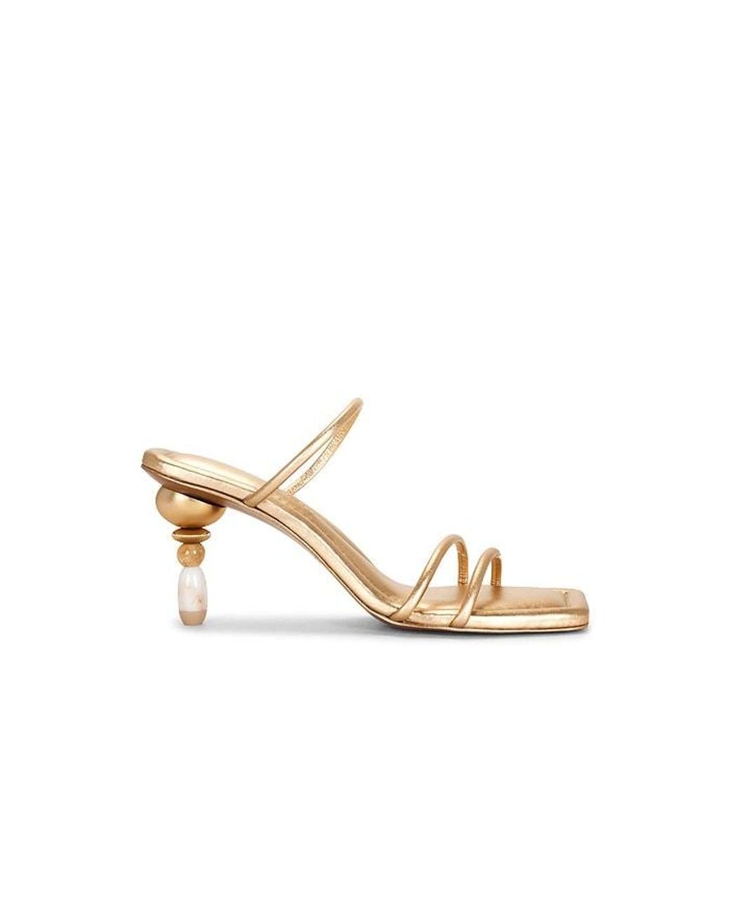 Cult Gaia White Reign Sandal