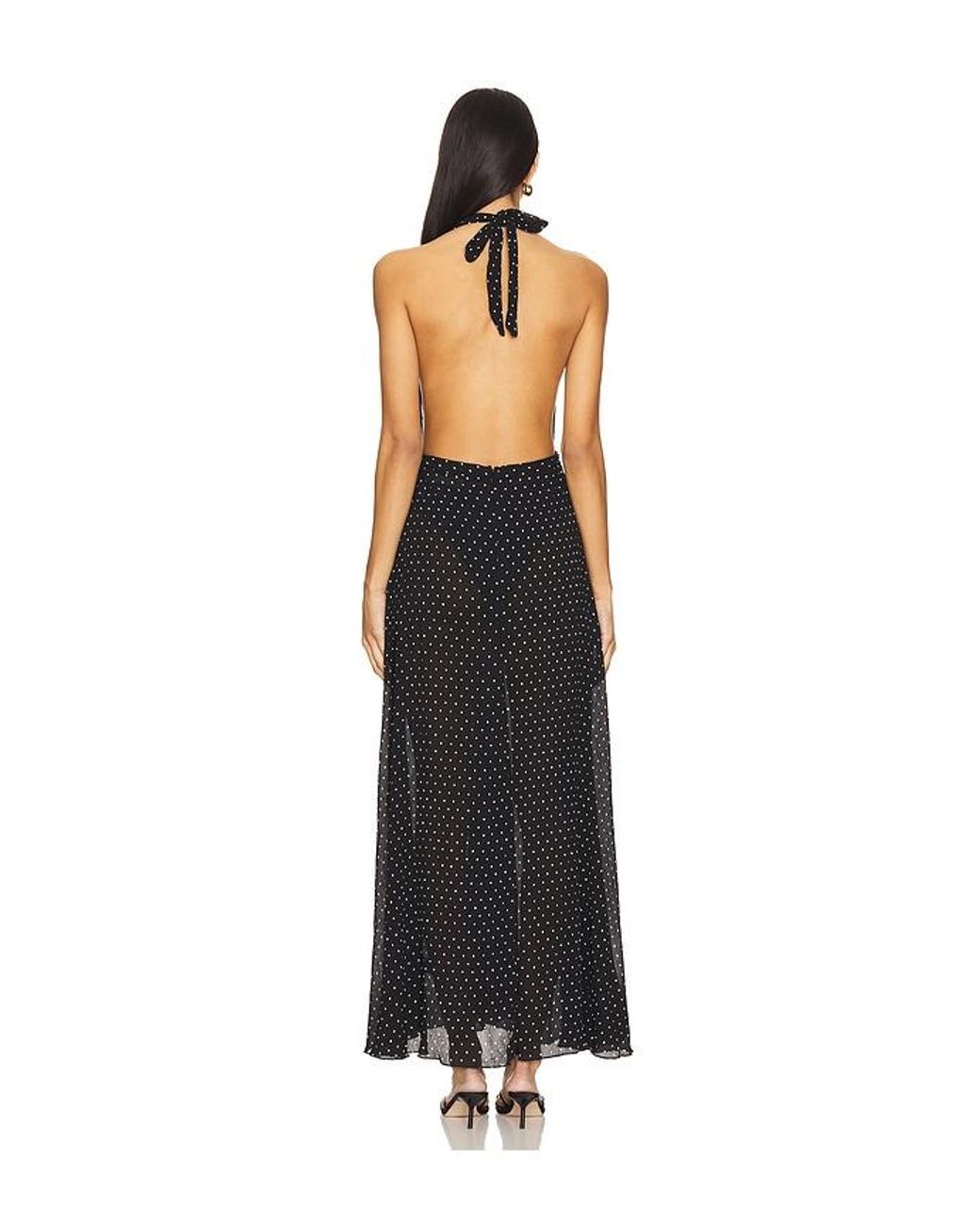 Lioness Black District Maxi Dress