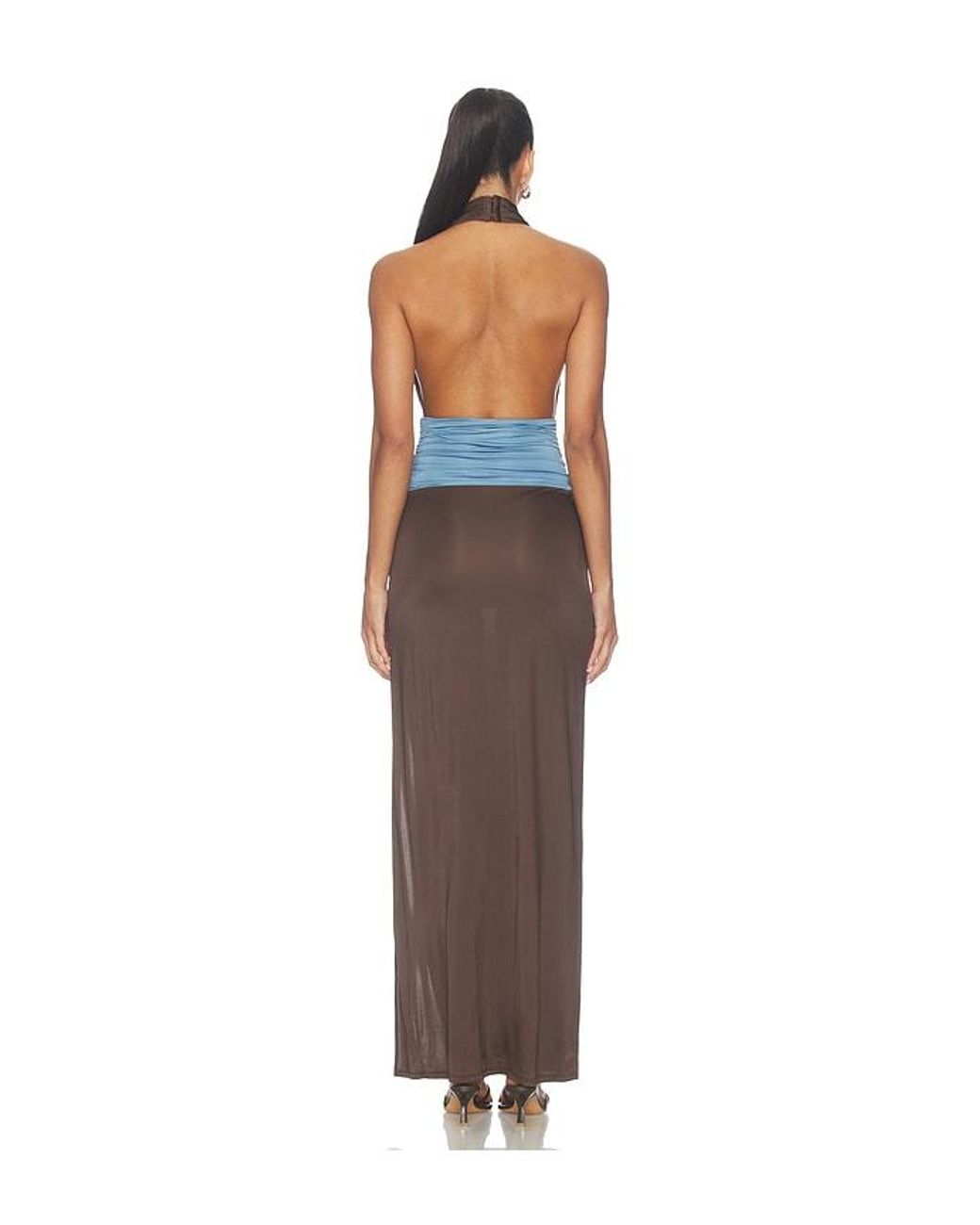 Lovers + Friends Multicolor Freya Gown