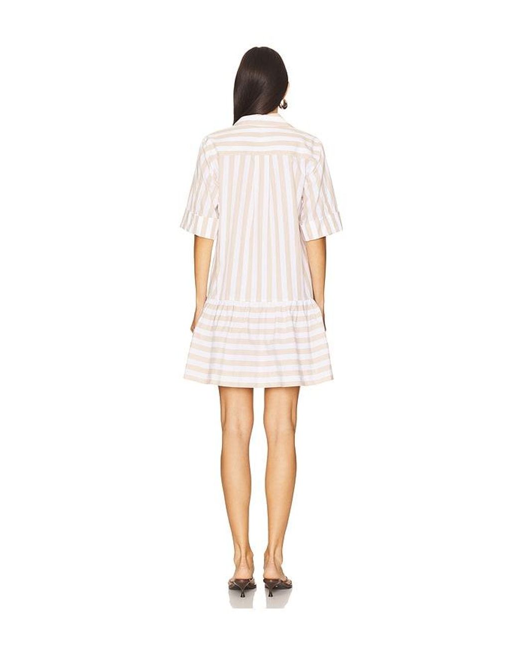 Jonathan Simkhai White Cris Shirt Dress